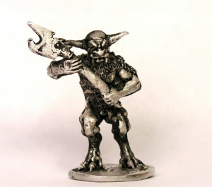Demon with Battleaxe
