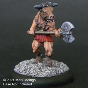 Minotaur with Battle Axe